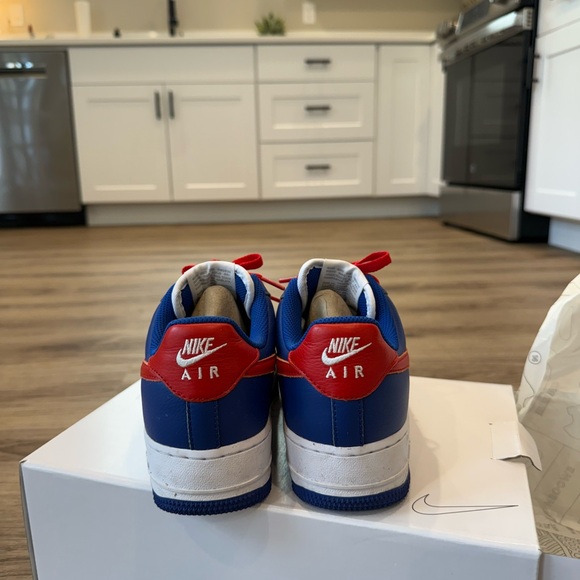 Nike Airforce Blue and Red Sneakes - Picture 2 of 6